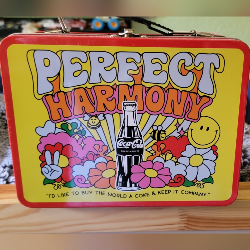 Retro Coca cola lunch box